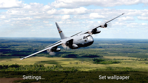 Aeronaves militares  - baixar grátis papel de parede animado Plano de fundo para Android.