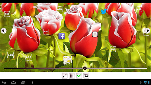 Minha flor 3D  - baixar grátis papel de parede animado Flores para Android.