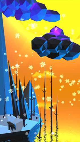 Poli Ilhas  - baixar grátis papel de parede animado Abstrato para Android.