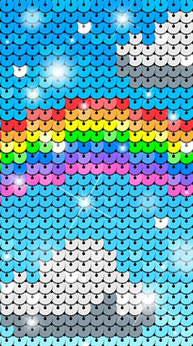 Baixar grátis o papel de parede animado Lantejoula arco-íris  para celulares e tablets Android.