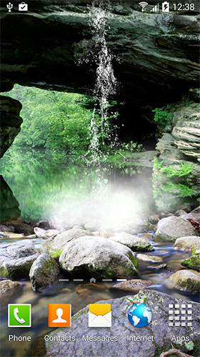 Cachoeira  - baixar grátis papel de parede animado Paisagem para Android.