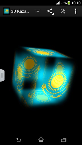 Baixar grátis o papel de parede animado Cazaquistão 3D para celulares e tablets Android.