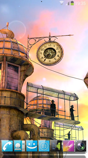 3D Steampunk viagem pró - baixar grátis papel de parede animado Fantasia para Android.