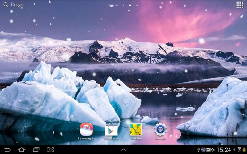Nevasca - baixar grátis papel de parede animado para Android 4.4.2.