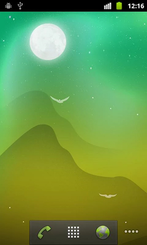 Baixar Noite florescendo  - papel de parede animado gratuito para Android para desktop. 