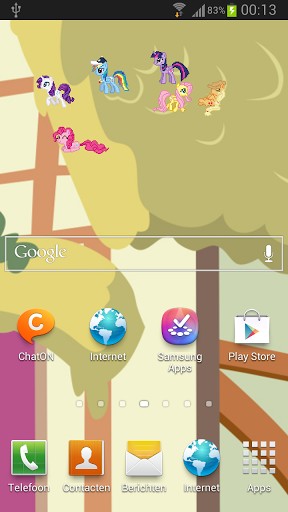 Baixar grátis o papel de parede animado Brony para celulares e tablets Android.
