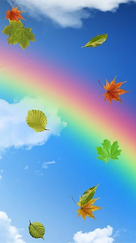 Baixar Bolhas e arco-íris  - papel de parede animado gratuito para Android para desktop. 