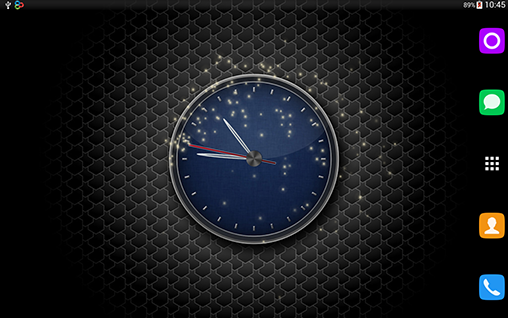 Relógio - baixar grátis papel de parede animado Com horas para Android.