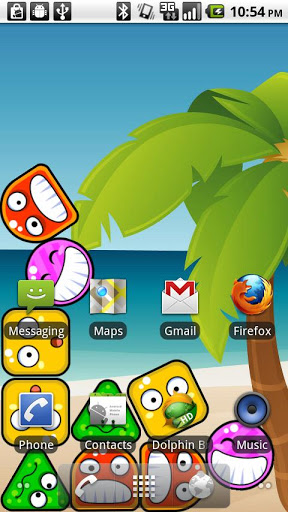 Boppers loucos - baixar grátis papel de parede animado Fantasia para Android.