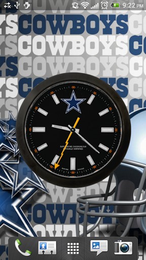 Cowboys de Dallas: Assista - baixar grátis papel de parede animado Com horas para Android.