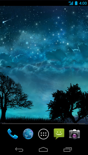 Noite de Sonho - baixar grátis papel de parede animado Espaço para Android.