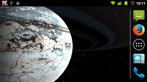 Baixar grátis o papel de parede animado Planetas estrangeiros 3D para celulares e tablets Android.