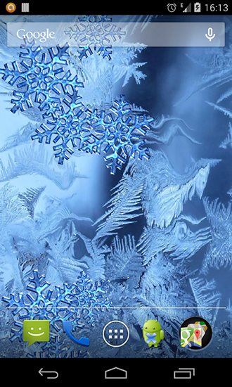 Baixar grátis o papel de parede animado Vidro congelado para celulares e tablets Android.