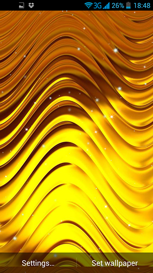 Ouro - baixar grátis papel de parede animado Abstrato para Android.