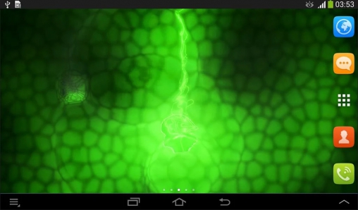 Baixar grátis o papel de parede animado Neon verde para celulares e tablets Android.