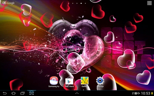 Baixar grátis o papel de parede animado Amor para celulares e tablets Android.