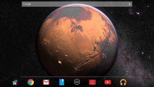 Marte - baixar grátis papel de parede animado para Android 4.4.2.