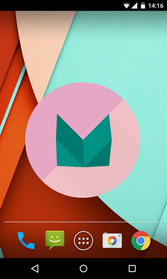 Marshmallow 3D - baixar grátis papel de parede animado Logotipos para Android.