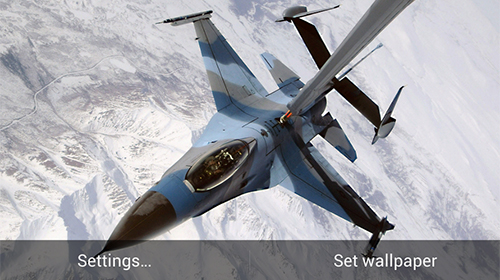 Baixar Aeronaves militares  - papel de parede animado gratuito para Android para desktop. 
