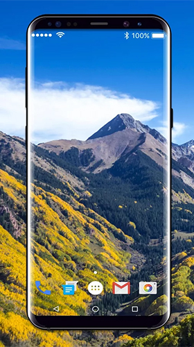 Baixar Natureza de montanha HD  - papel de parede animado gratuito para Android para desktop. 