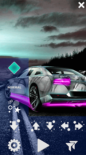 Baixar Carros de néon  - papel de parede animado gratuito para Android para desktop. 