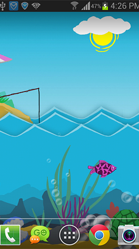 Baixar Mar de papel  - papel de parede animado gratuito para Android para desktop. 