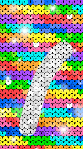 Baixar Lantejoula arco-íris  - papel de parede animado gratuito para Android para desktop. 