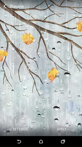 Baixar Dia chuvoso  - papel de parede animado gratuito para Android para desktop. 
