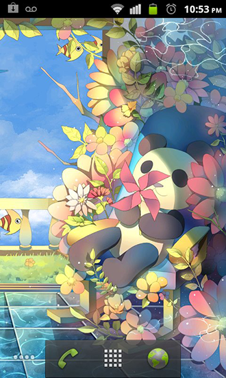 Jardim do céu  - baixar grátis papel de parede animado Fantasia para Android.