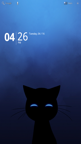 Baixar Gato escondido  - papel de parede animado gratuito para Android para desktop. 