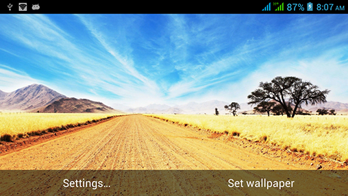 Baixar grátis o papel de parede animado Natureza esplêndida para celulares e tablets Android.