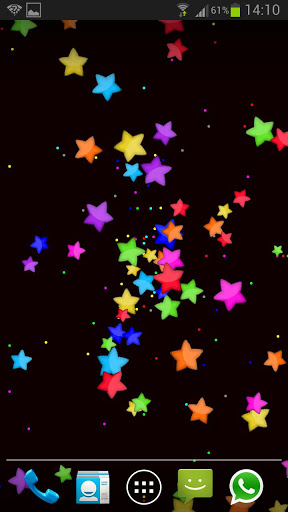 Estrelas - baixar grátis papel de parede animado para Android 4.0.