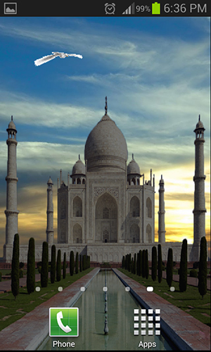Baixar Taj Mahal - papel de parede animado gratuito para Android para desktop. 