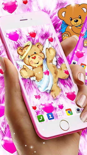 Baixar Urso Teddy  - papel de parede animado gratuito para Android para desktop. 
