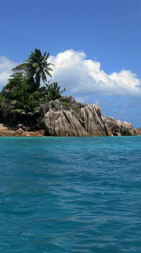 Baixar Ilha tropical 3D  - papel de parede animado gratuito para Android para desktop. 