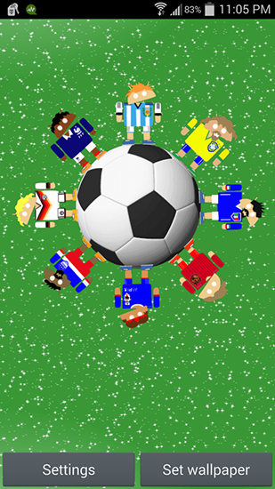 Robôs de futebol do mundo - baixar grátis papel de parede animado Esportes para Android.
