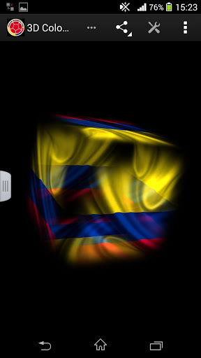Baixar Colômbia 3D futebol - papel de parede animado gratuito para Android para desktop. 