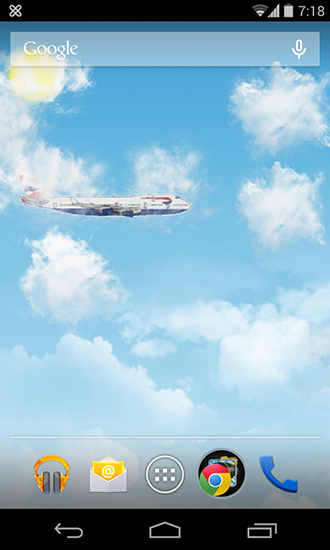 Baixar Aviões - papel de parede animado gratuito para Android para desktop. 