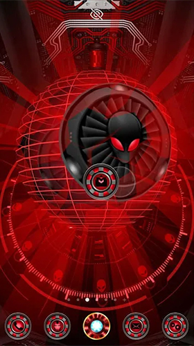 Captura de tela do Aranha alienígena 3D  em telefone celular ou tablet.