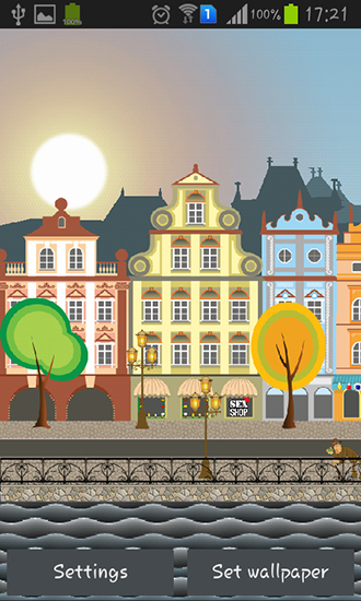 Baixar Amsterdam - papel de parede animado gratuito para Android para desktop. 