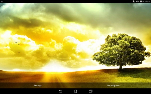 Baixar Asus: Cena do dia - papel de parede animado gratuito para Android para desktop. 