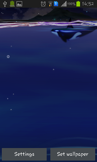 Baixar Asus: Meu oceano - papel de parede animado gratuito para Android para desktop. 