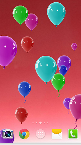 Captura de tela do Balões  em telefone celular ou tablet.