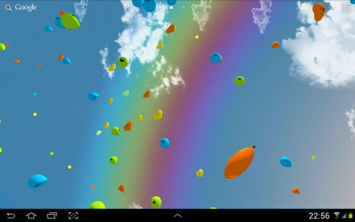 Baixar Balões 3D - papel de parede animado gratuito para Android para desktop. 