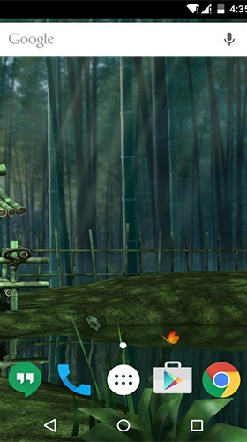 Captura de tela do Casa de bambu 3D  em telefone celular ou tablet.