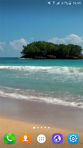 Captura de tela do Praia  em telefone celular ou tablet.