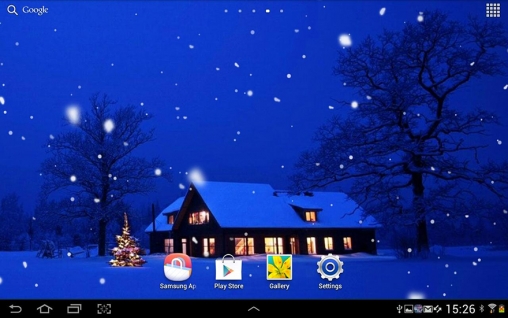Baixar Nevasca - papel de parede animado gratuito para Android para desktop. 