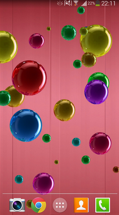 Baixar Bolhas - papel de parede animado gratuito para Android para desktop. 