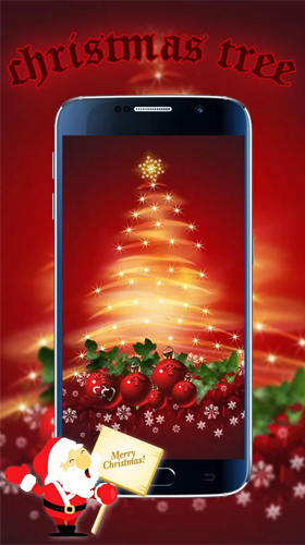 Captura de tela do Árvore de Natal  em telefone celular ou tablet.