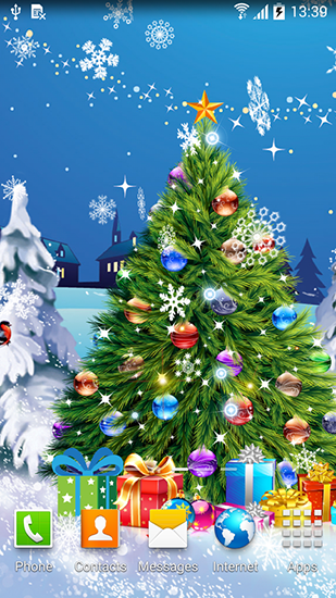 Baixar Natal 2015 - papel de parede animado gratuito para Android para desktop. 